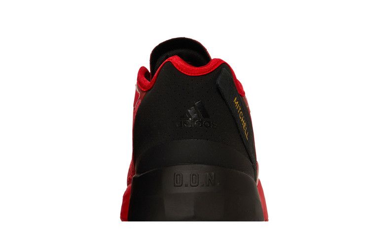 adidas D.O.N. Issue #4 'Future of Fast' — Vivid Red / Core Black / Team Victory Red