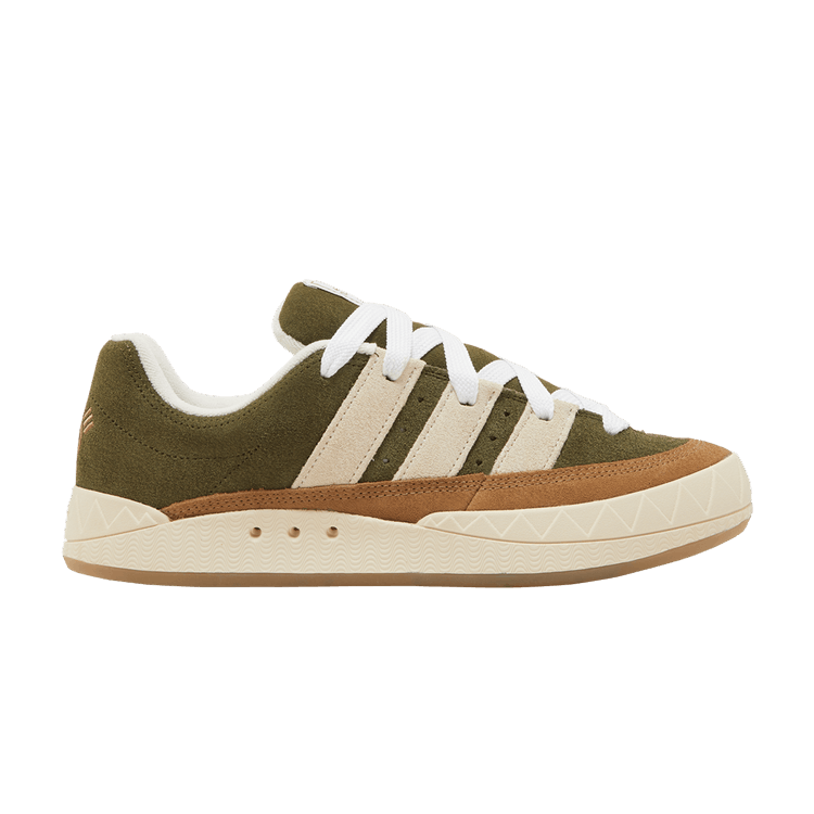 Human Made x adidas Adimatic 'Dust Green Cream White' — Dust Green/Cream White/Brown Desert