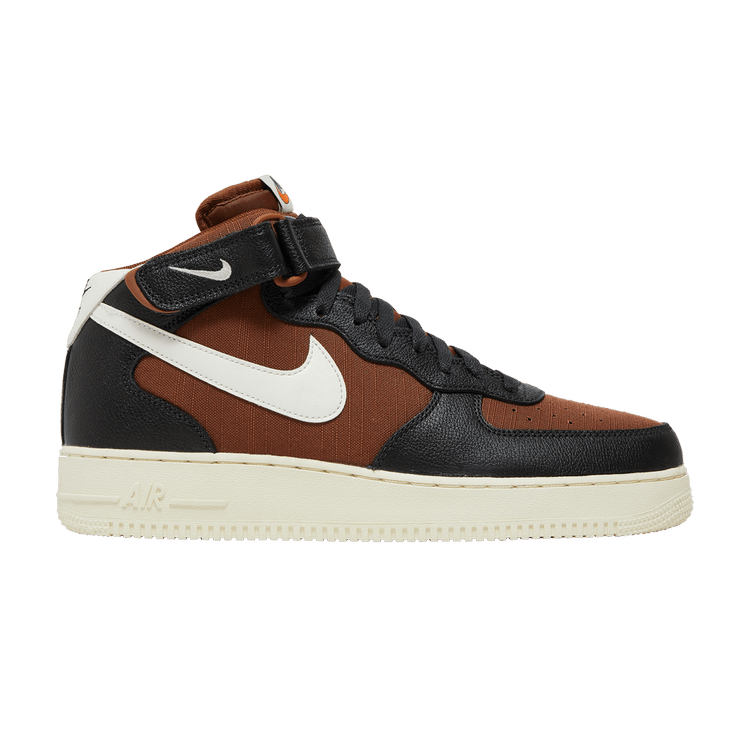 Nike Air Force 1 Mid '07 LX 'Certified Fresh - Pecan' — Off Noir/Pecan/Alpha Orange/Sail