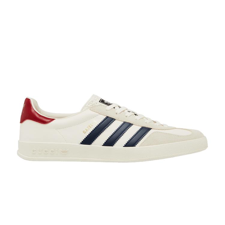 Gucci x adidas Gazelle 'White' — White/Collegiate Royal/Red