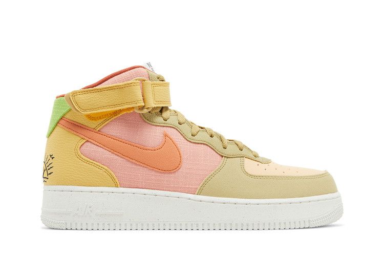 Nike Air Force 1 Mid '07 LV8 Next Nature 'Sun Club' — Light Madder Root/Sanded Gold/Wheat Grass/Hot Curry (2)