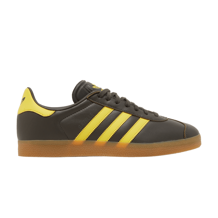 adidas Gazelle 'Shadow Olive Impact Yellow' — Shadow Olive/Shadow Olive/Impact Yellow