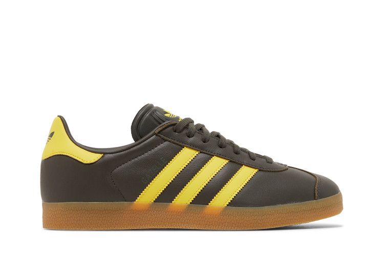 adidas Gazelle 'Shadow Olive Impact Yellow' — Shadow Olive/Shadow Olive/Impact Yellow
