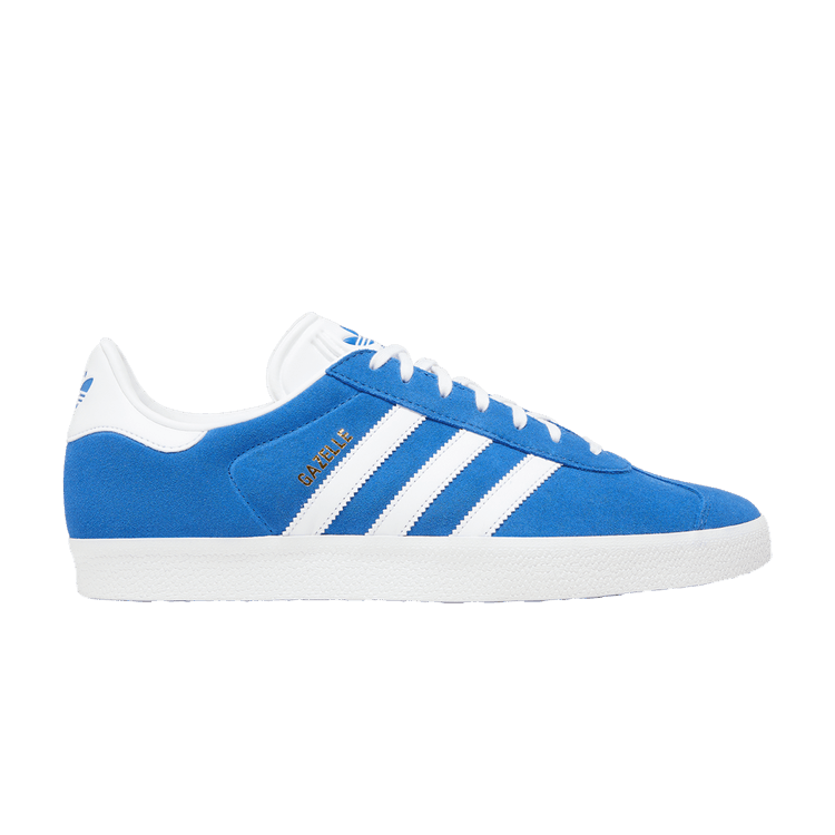adidas Gazelle 'Blue White' — Blue/Cloud White/Gold Metallic