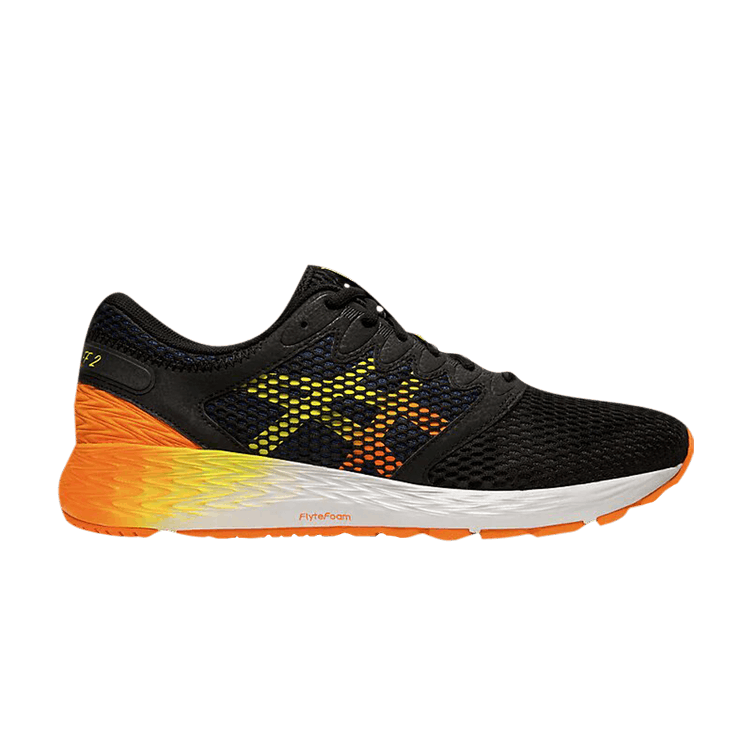 Asics RoadHawk FF 2 'Black Shocking Orange' — Black/Shocking Orange