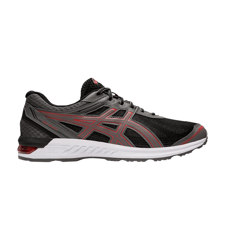 Asics Gel Sileo 'Black Flash Coral' — Black/Flash Coral