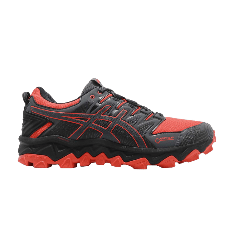 Asics Gel Fujitrabuco 7 GTX 'Red Snapper' — Red Snapper/Dark Grey