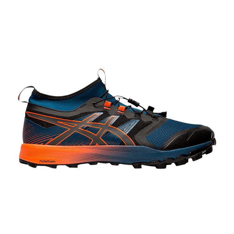 Asics FujiTrabuco Pro 'Mako Blue Orange' — Mako Blue/Graphite Grey