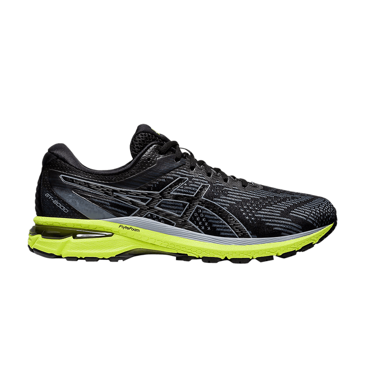 Asics GT 2000 8 'Black Sour Yuzu' — Black/Carrier Grey