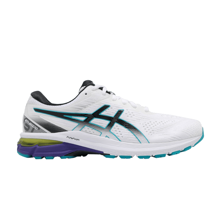 Asics GT 2000 8 'White Turquoise Purple' — White/Black