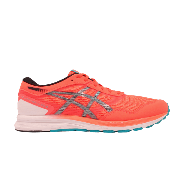 Asics Gel Feather Glide 5 2E Wide 'Sunreise Red' — Sunrise Red/Black