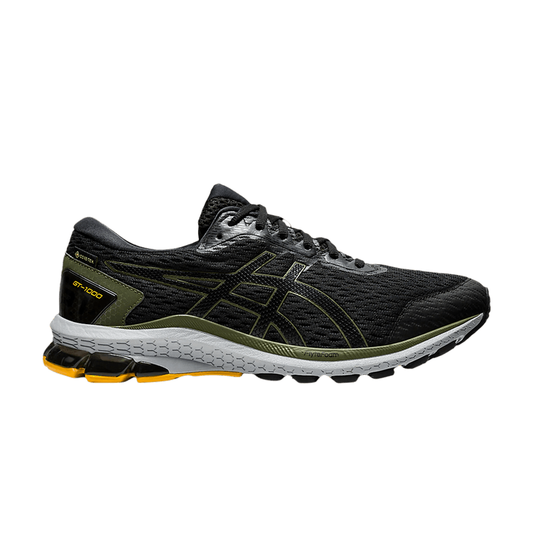 Asics GT 1000 GTX 'Black Smog Green' — Black/Smog Green