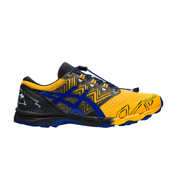 Asics Gel FujiTrabuco Sky 'Sunflower Monaco Blue' — Sunflower/Monaco Blue
