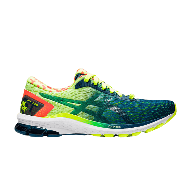 Asics GT 1000 9 'Safety Yellow Mako Blue' — Safety Yellow/Mako Blue