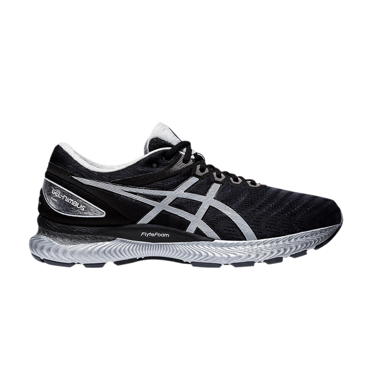Asics Gel Nimbus 22 'Black Silver' — Black/Pure Silver