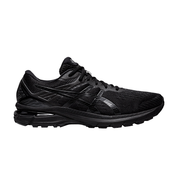 Asics GT 2000 9 4E Extra Wide 'Triple Black' — Black/Black