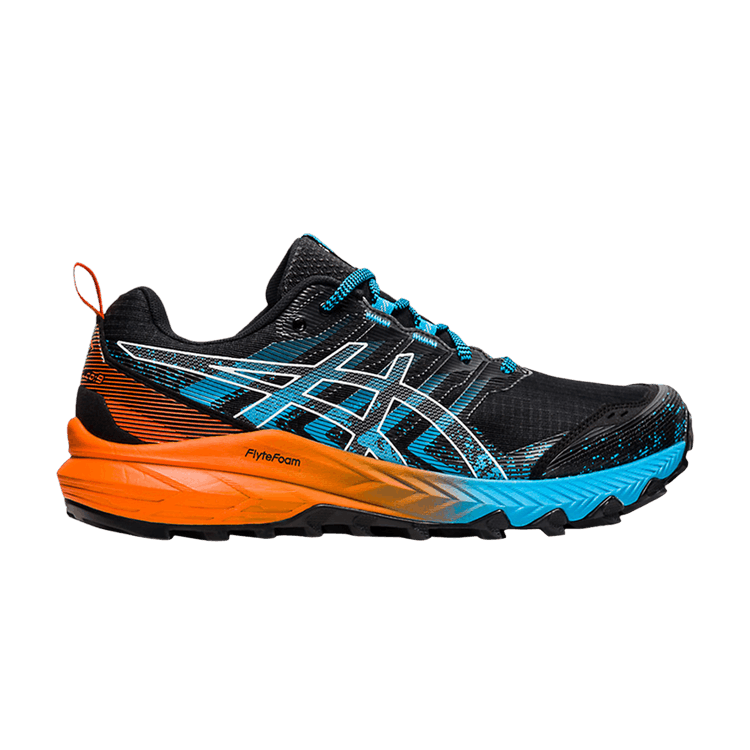 Asics Gel Trabuco 9 'Black Blue Orange' — Black/White