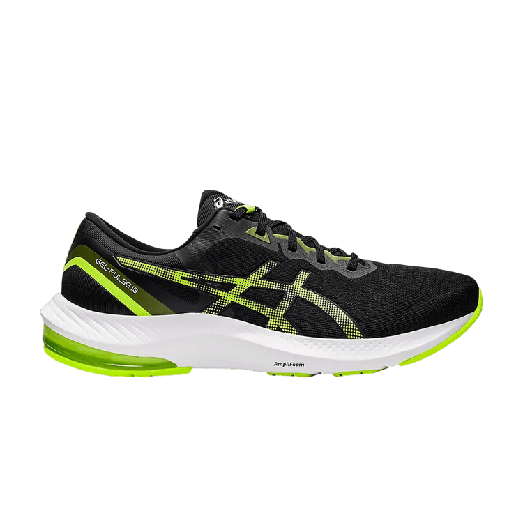 Asics Gel Pulse 13 'Black Hazard Green' — Black/Hazard Green