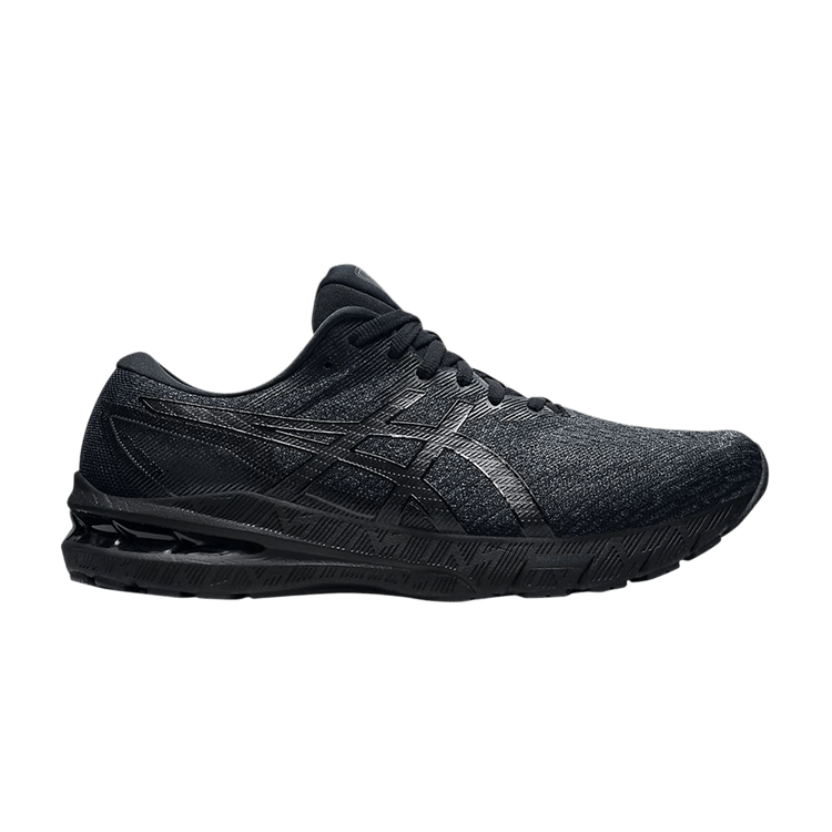 Asics GT 2000 10 2E Wide 'Triple Black' — Black/Black