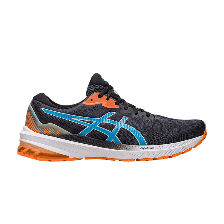 Asics GT 1000 11 'Black Island Blue Peach' — Black/Island Blue