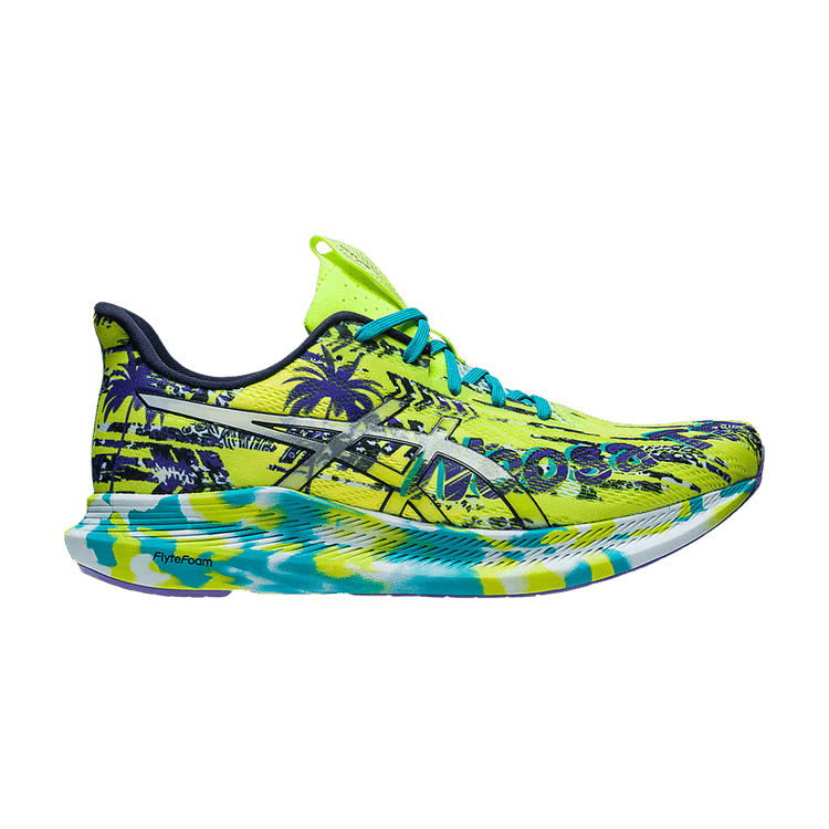 Asics Noosa Tri 14 'Tropical - Lime Zest Sky' — Lime Zest/Sky