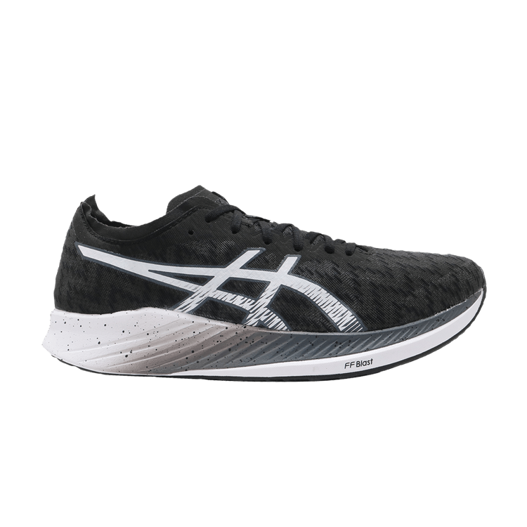Asics Magic Speed Carbon 2E Wide 'Black White' — Black/White