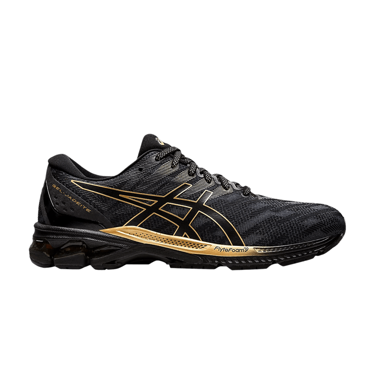 Asics Gel Jadeite 'Black Pure Gold' — Black/Pure Gold
