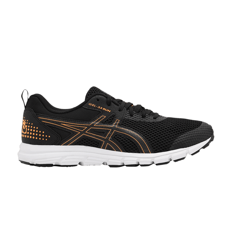 ASICS Gel 33 Run 'Black Shocking Orange' — BLACK/SHOCKING ORANGE