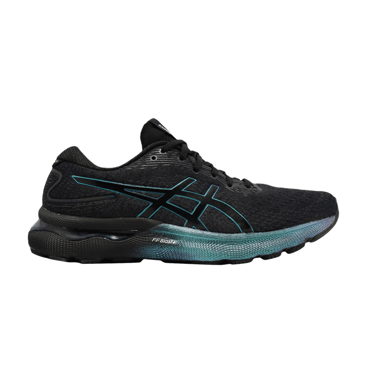 Asics Gel Nimbus 24 Platinum 'Black Iridescent' — Black/Black