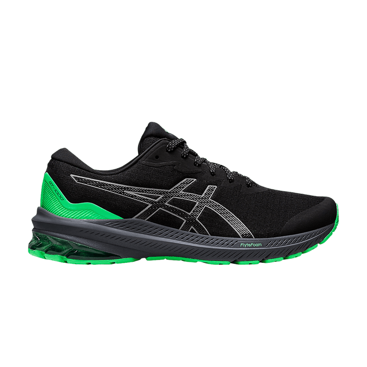 Asics GT 1000 11 Lite-Show 'Black New Leaf' — Black/New Leaf