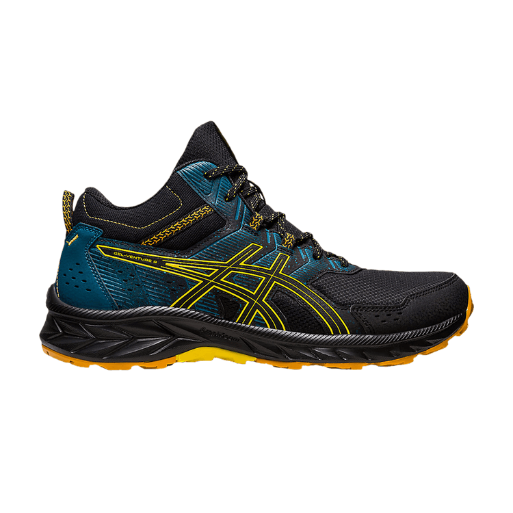 Asics Gel Venture 9 MT 'Black Golden Yellow' — Black/Golden Yellow