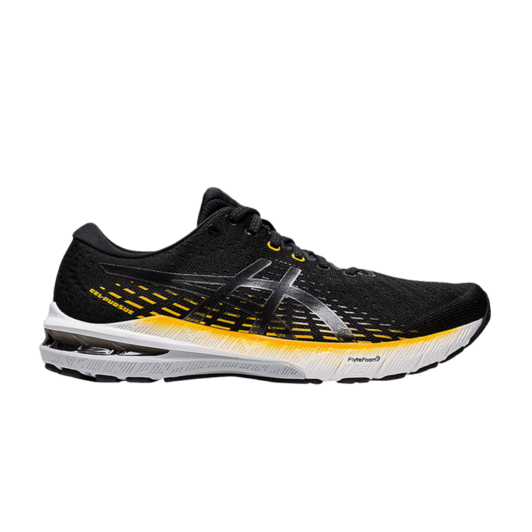 Asics Gel Pursue 8 'Black Yellow' — Black/Gunmetal