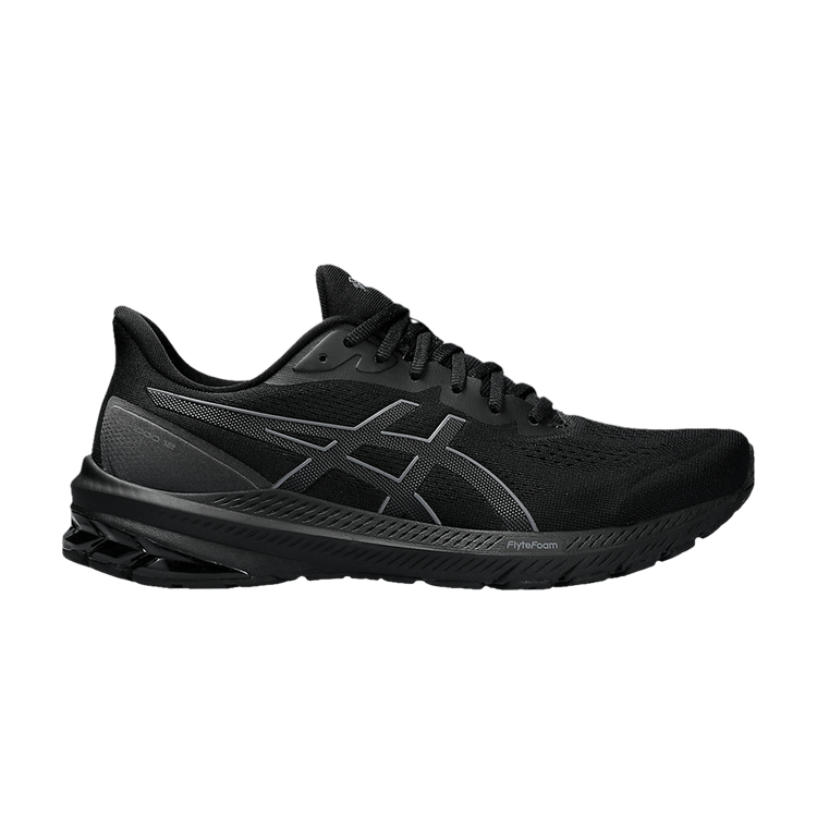 Asics GT 1000 12 Extra Wide 'Black Carrier Grey' — Black/Carrier Grey