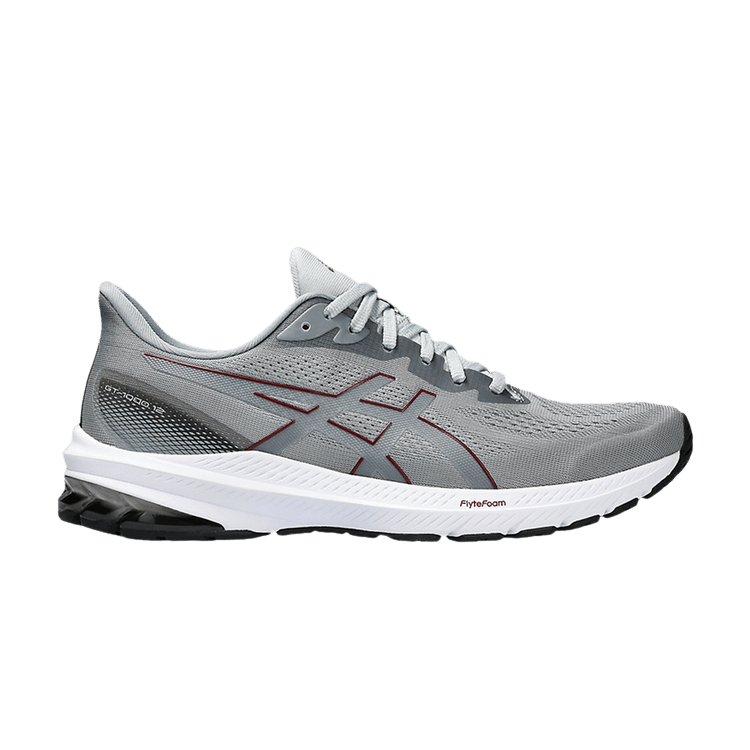 Asics GT 1000 12 Extra Wide 'Sheet Rock Antique Red' — Sheet Rock/Antique Red