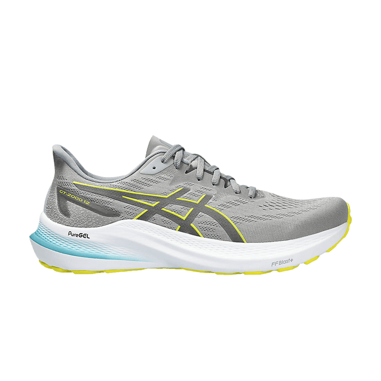 Asics GT 2000 12 'Sheet Rock Bright Yellow' — Sheet Rock/Bright Yellow