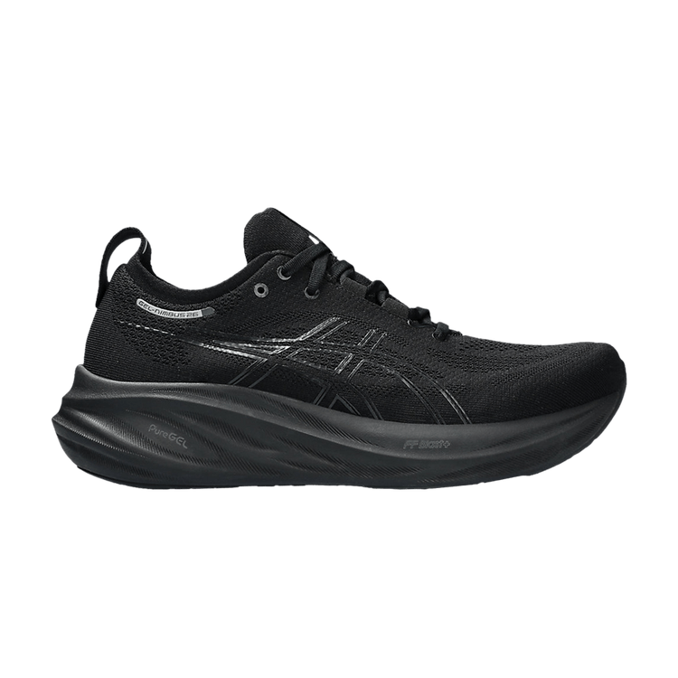 ASICS Gel Nimbus 26 Wide 'Triple Black' — Black/Black