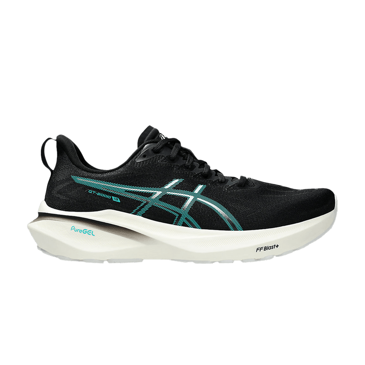 Asics GT 2000 13 'Black Wave Teal' — Black/Wave Teal
