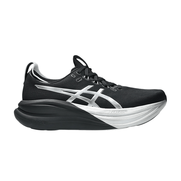 ASICS GEL-Nimbus 28 'Platinum Platinum Black' — Platinum/Black