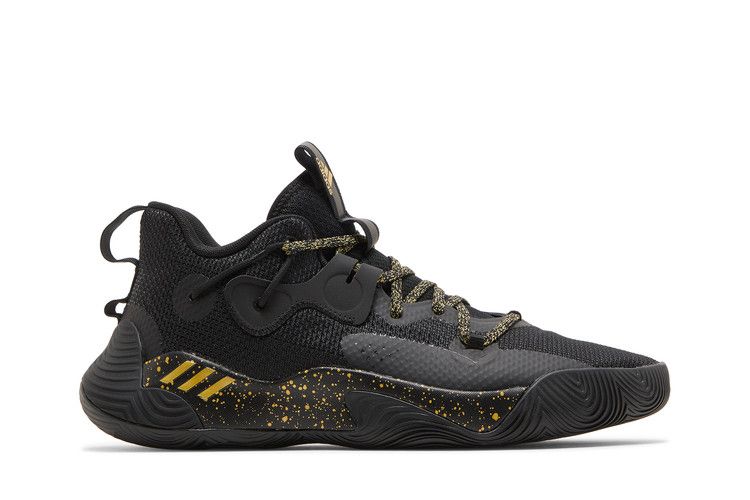 Adidas Harden Stepback 3 'Black Gold Metallic' — Core Black/Gold Metallic/Core Black