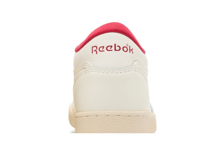 Reebok Club C Mid 2 Vintage 'Chalk Flash Red' — Chalk/Alabaster/Flash Red