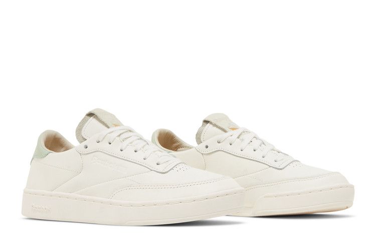 Reebok Wmns Club C Clean 'Chalk Light Sage' — Chalk/Chalk/Light Sage