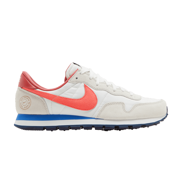 Nike Air Pegasus 83 Premium 'Phantom Bright Crimson' — Phantom/University Blue/Light Bone/Bright Crimson