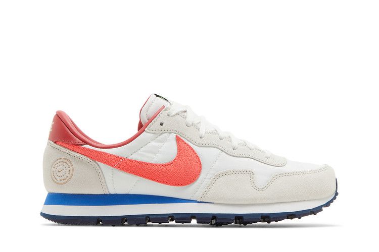 Nike Air Pegasus 83 Premium 'Phantom Bright Crimson' — Phantom/University Blue/Light Bone/Bright Crimson