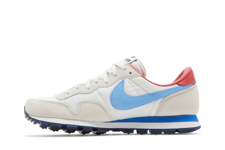 Nike Air Pegasus 83 Premium 'Phantom Bright Crimson' — Phantom/University Blue/Light Bone/Bright Crimson