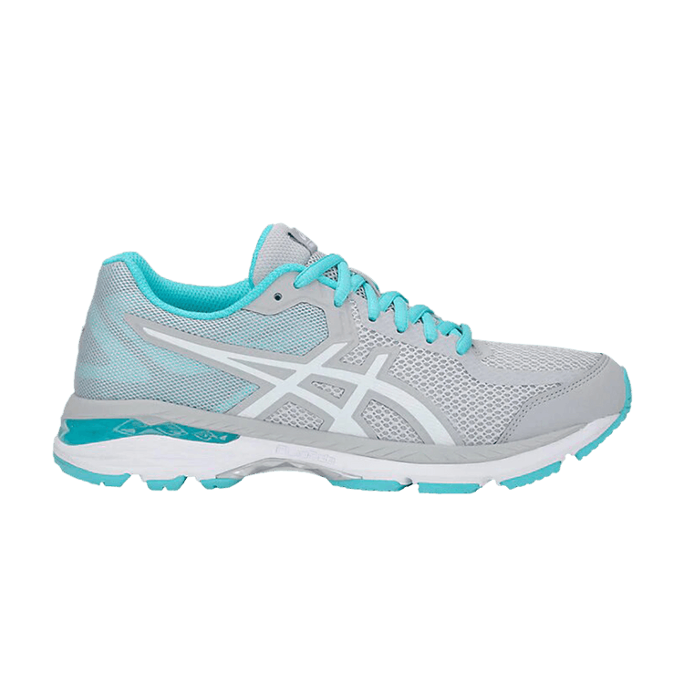 Asics Wmns Gel Glyde 2 'Mid Grey Cyan' — Mid Grey/White