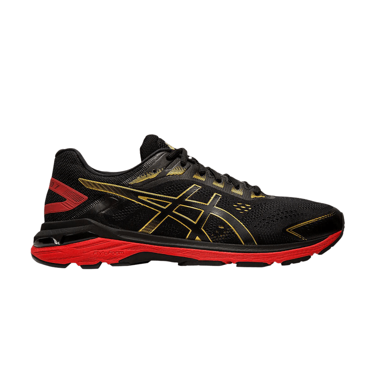 Asics Wmns GT 2000 7 'Black Rich Gold' — Black/Rich Gold