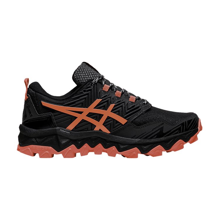 Asics Wmns Gel FujiTrabuco 8 'Black Sunrise Red' — Black/Sunrise Red
