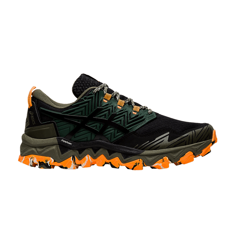 Asics Wmns Gel FujiTrabuco 8 'Mantle Green Orange' — Mantle Green/Black