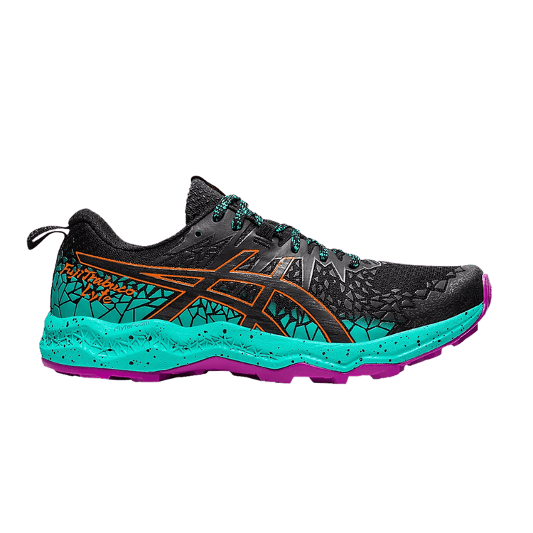 Asics Wmns FujiTrabuco Lyte 'Black Baltic Jewel' — Black/Baltic Jewel