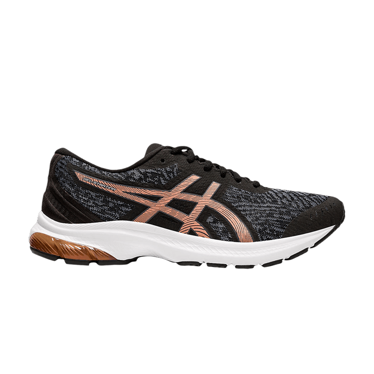 Asics Wmns Gel Kumo Lyte Wide 'Black Rose Gold' — Black/Rose Gold